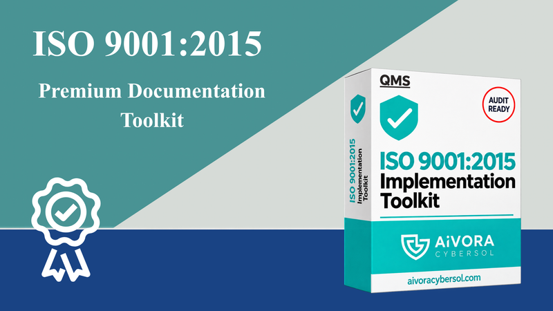 ISO 9001:2015 Quality Management System Toolkit